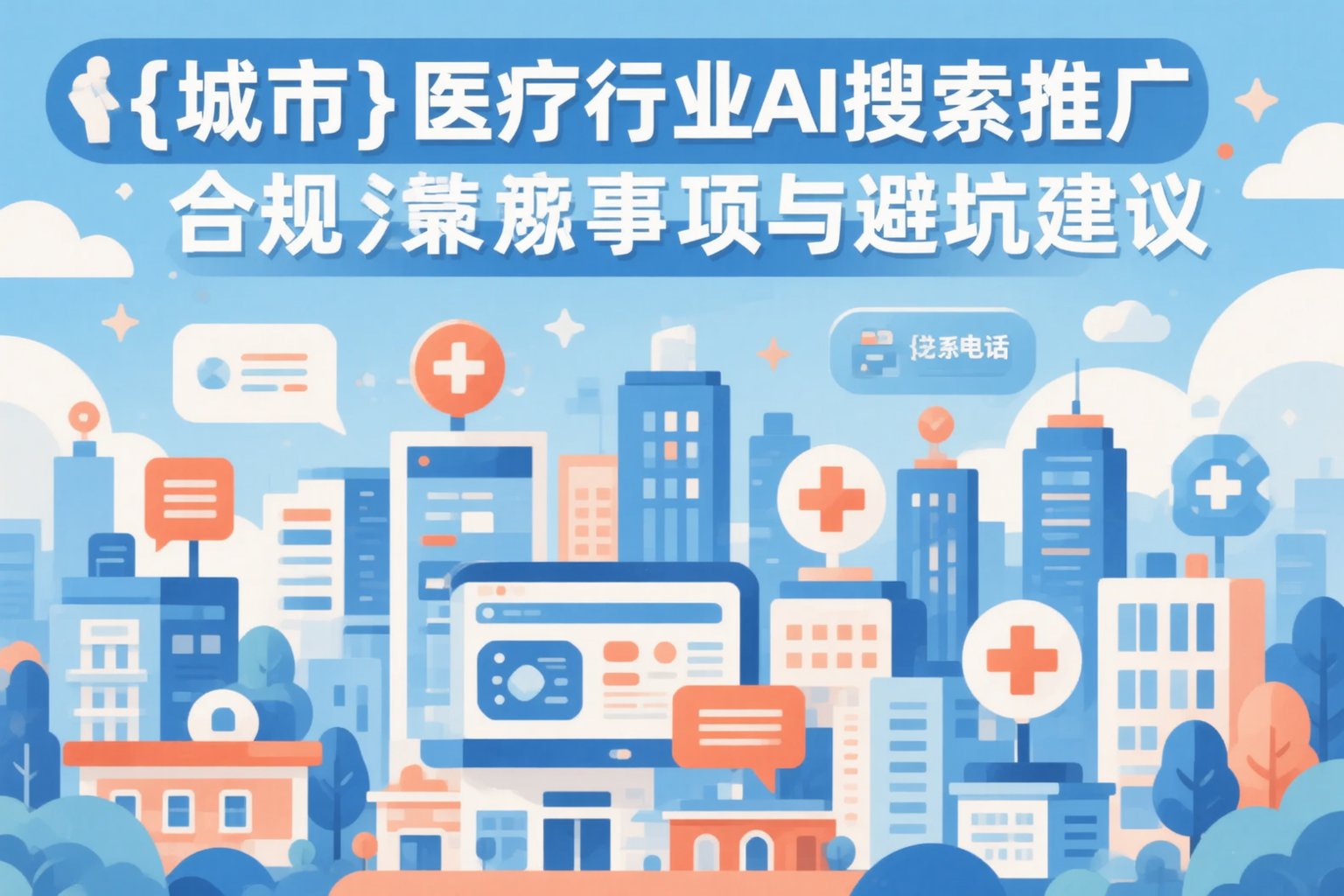 哈密医疗行业AI搜索推广合规注意事项与避坑建议