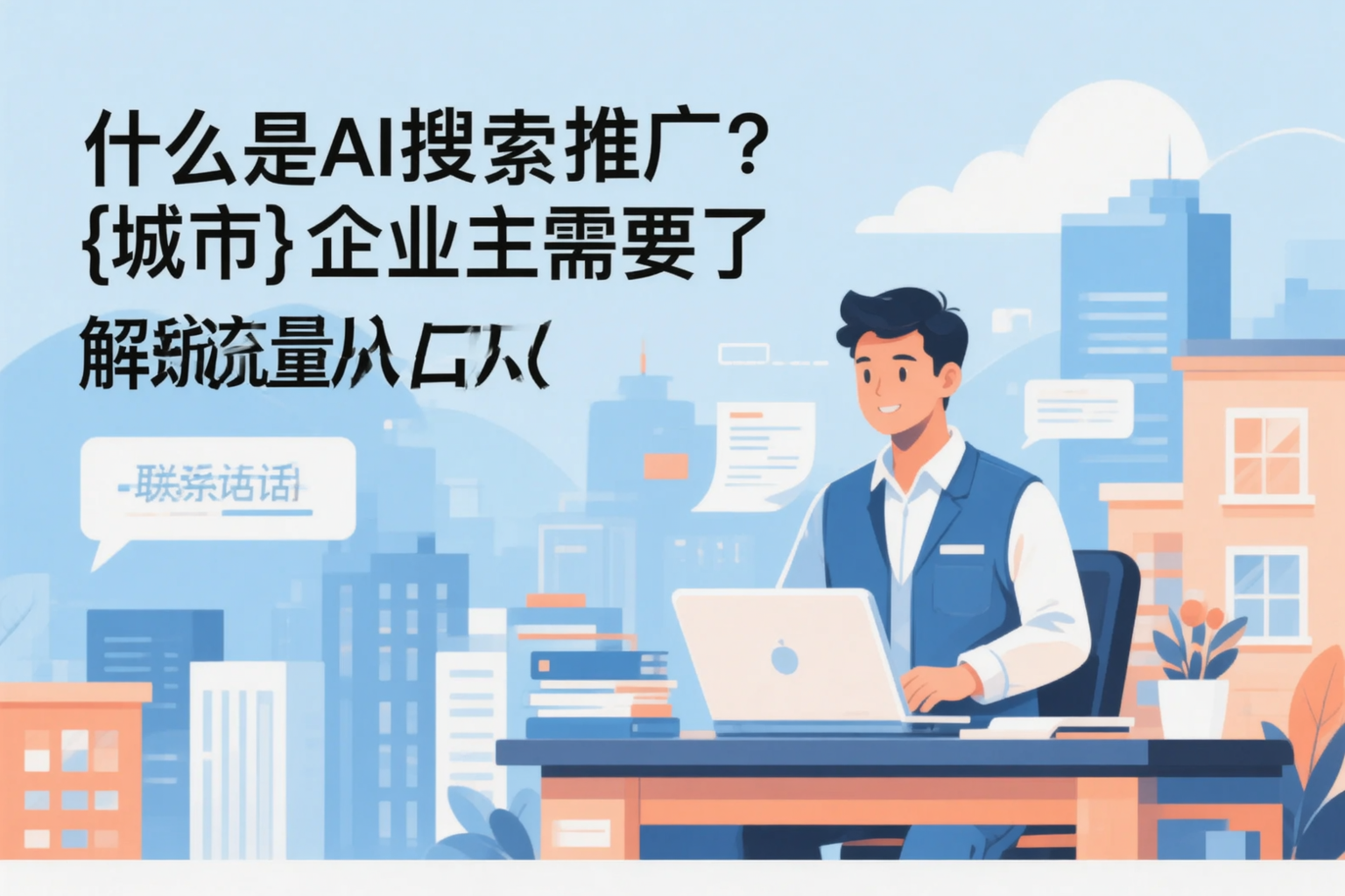 什么是AI搜索推广？哈密企业主需要了解的新流量入口