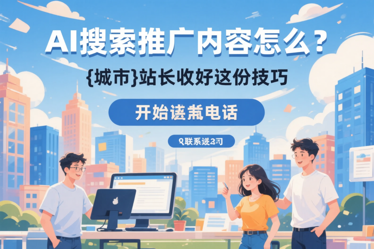 AI搜索推广内容怎么写？哈密站长收好这份技巧