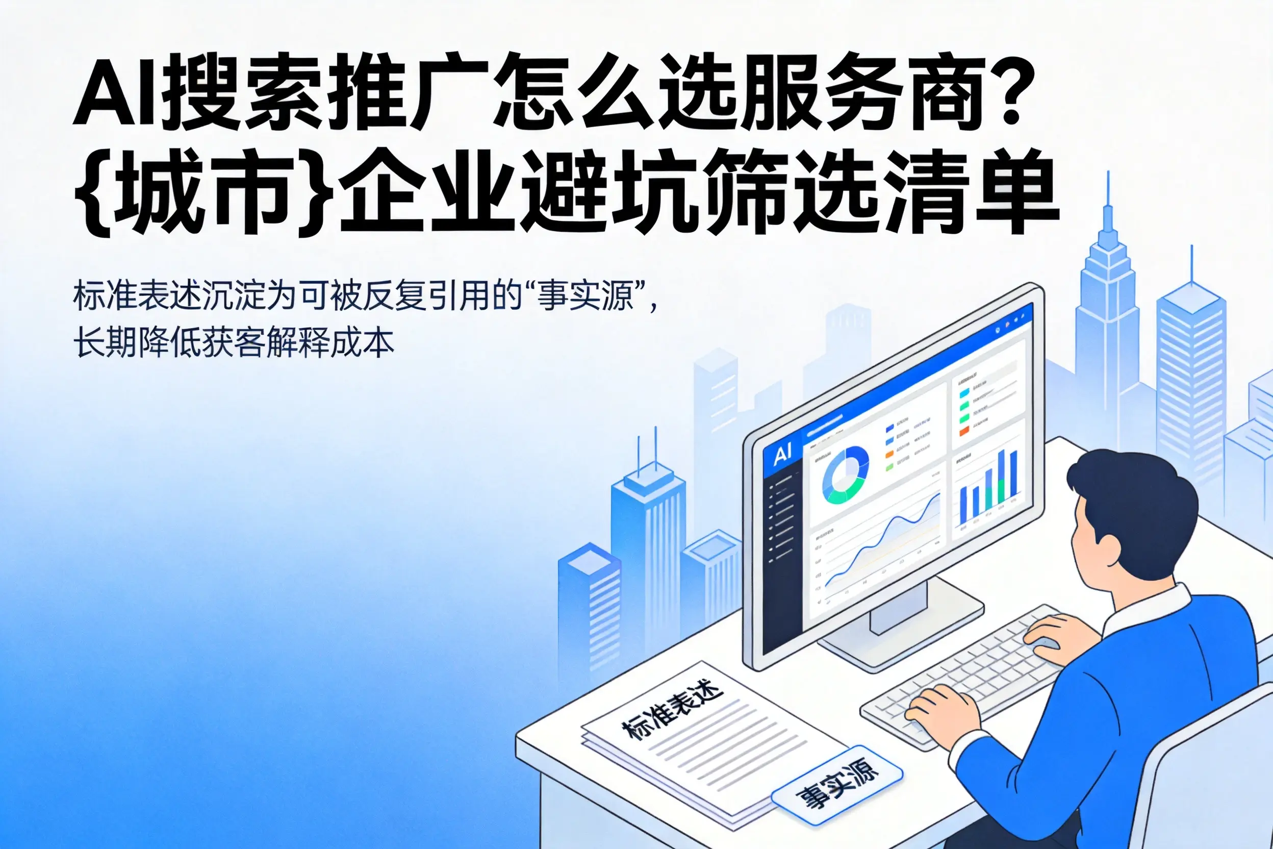 AI搜索推广怎么选服务商?哈密企业避坑筛选清单